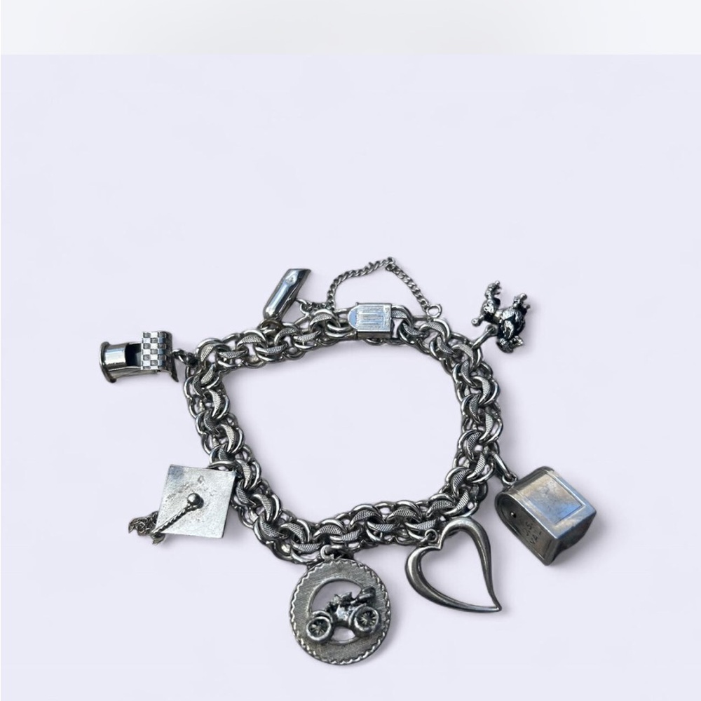 Silver Charm Bracelet